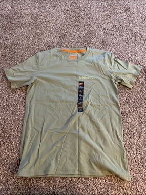 Timberland women’s PRO Olive Green Short Sleeve Work Tee